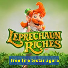 free fire testar agora